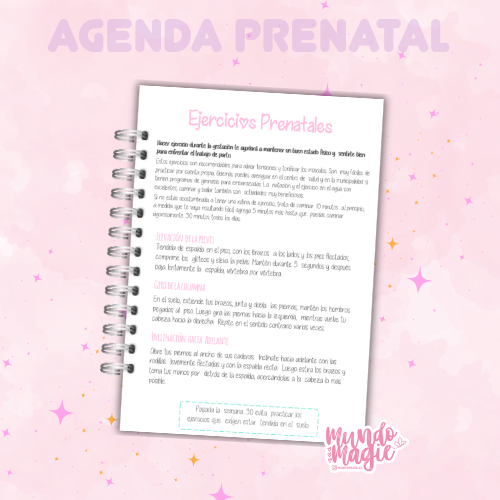 Agenda Pre-Natal